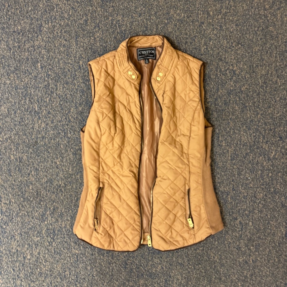 Light Brown Fall Vest